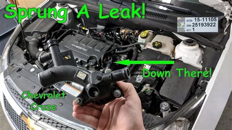 chevy cruze coolant reservoir leak|Got a coolant leak in my 2014 Chevy Cruze